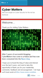 Mobile Screenshot of cybermatters.info